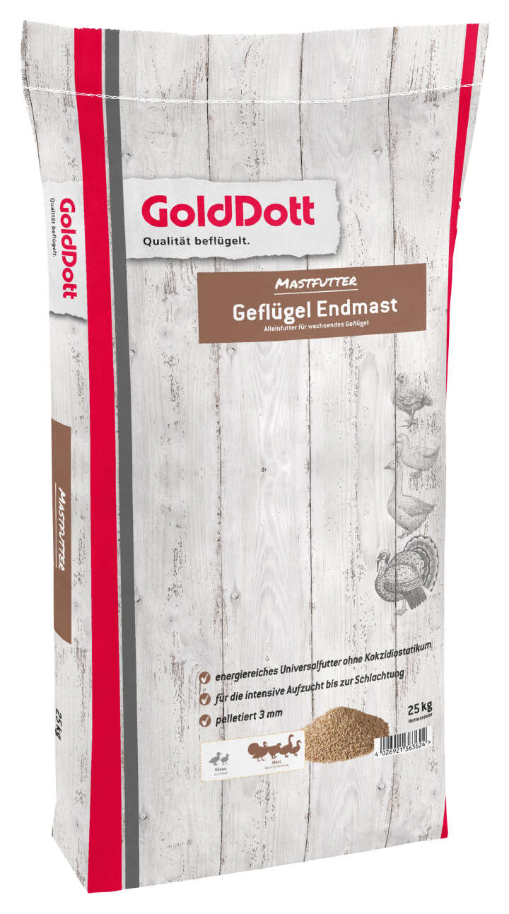 Golddott Geflügel Endmast